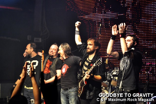 Goodbye To Gravity / 17.11.2012, The Silver Church, Bucuresti (Cronica de concert)